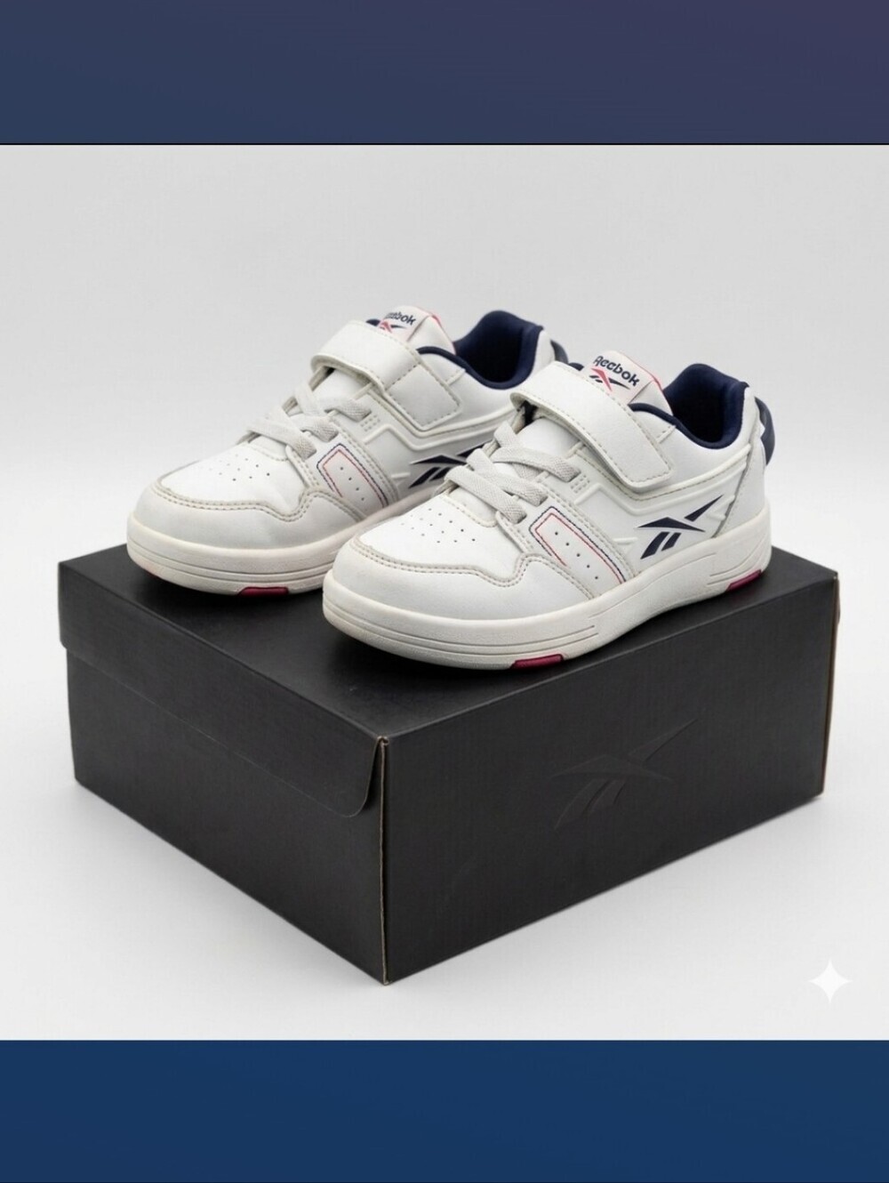 Reebok Sneakers Boys Toddler size 9K Velcro Closer - Picture 5 of 6